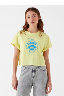 Футболка женская Mavi 168455-30747 желтая M