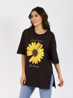 Футболка женская DAIROS GD69300965 черная L