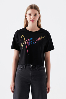 Футболка женская Mavi 1600287-900 черная XS