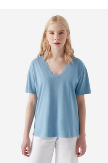 Футболка женская Mavi 168676 голубая L