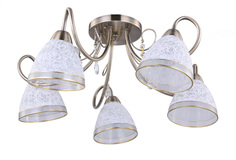 Потолочный светильник Escada 672/5PL E27*60W Antique Brass
