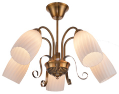 Потолочный светильник Escada 504/5PL E27*60W D500 Brass