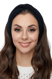 Повязка женская Marhatter MWP10871 черная, р.58