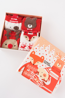 Набор носков женских Kawaii Factory KW193-000003 разноцветных 36-38