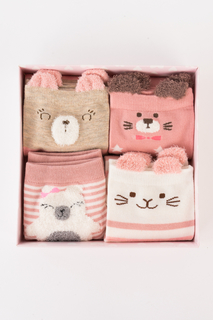 Набор носков женских Kawaii Factory KW009-000469 разноцветных 36-38