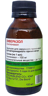 Эмульсия для лечения дерматофитозов TECHNIBLEND ЛИВЕРАЗОЛ 100 мл