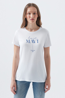 Футболка женская Mavi 1600042 белая M