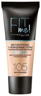 Тональный крем Maybelline Fit Me 104 Ванильно-бежевый 30 мл