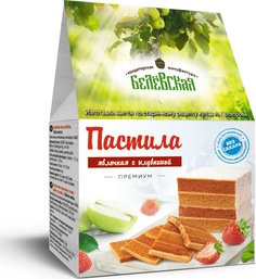 Пастила Белевская кондитерская мануфактура клубника без сахара 150г