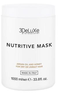 Маска 3DELUXE Professional - для сухих и поврежденных волос Nutritive Mask, 1000 мл