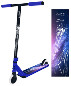 Самокат трюковый XAOS Comet Blue 110 мм