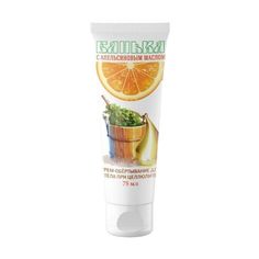Крем-обертывание ВИС для тела при целлюлите с апельсиновым маслом Банька 75мл