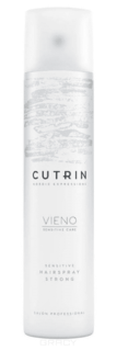 Профессиональный лак для волос сильной фиксации Vieno Sensitive Hairspray Strong Cutrin