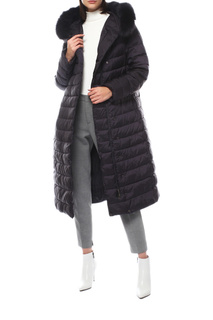 Пуховик-пальто женский LE MONIQUE 375114000 синий 54