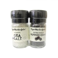 Специя CapeHerb&Spice набор соль и перец 110 г, мельница-мини