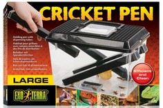 Экзо Терра Пластиковый контейнер для живого корма Cricket Pen, размер 30*20,5*19.5 см Exo Terra