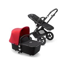 Коляска 2 в 1 Вugаbоо саmеlеоn3 рlus соmрlеtе, blаск/blаск/rеd Bugaboo