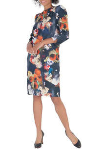 Повседневное платье женское ODEKS-STYLE OD8-2-1-282 разноцветное 56