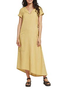 Платье женское D`imma 2072 желтое 44