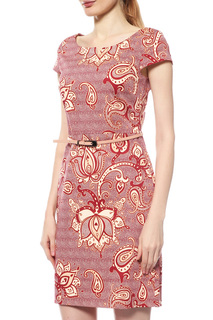 Платье женское COMMA 81.704.82.3927_БОРДО красное 42