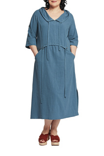 Платье женское D`imma 2079 синее 60