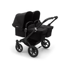 Коляска 2 в 1 Bugaboo donkey3 twin black/black/black complete
