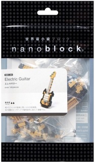 Конструктор NANOBLOCK Электрогитара, 160 деталей (NBC_023)