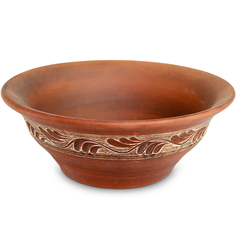 Салатник Колокол ангоб 1,3 л 59-886 Солнечногорская керамика