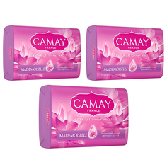 Мыло кусковое Camay Mademoiselle (Цветок лотоса (3 шт)) CMLS-3LF