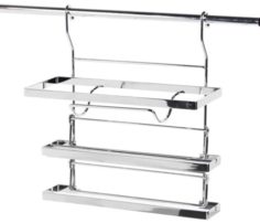 Полка на рейлинг Big House для рулонов бумаги и фольги С207C