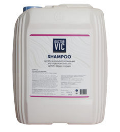 Шампунь для собак, для кошек Doctor VIC для жирной кожи, для очистки шерсти, 5000 мл