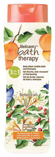 Средство для душа 3в1 Bath Therapy Honeysuckle & Peach 500 мл