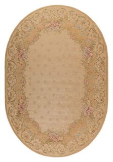 Ковер коллекции «Elegant Tapestry» CORUNA-BGE-LUR(Oval) 155 х 220 см 36192 Kover.Ru