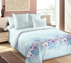 Постельное белье "Вечная весна 3", сатин 1,5-спальное, Книжка Текс-Дизайн