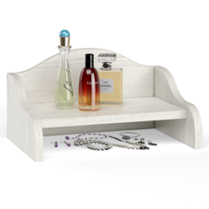 Полка Ливерпуль Полка 10.117, белый, 38х25х20 см НижегородмебельИК