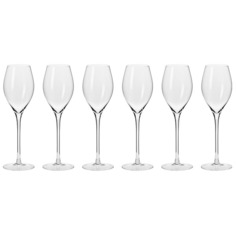 Набор бокалов для игристого вина Krosno "Гармония. Просекко" 280мл, 6 шт