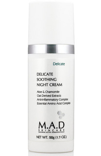 Успокаивающий ночной крем M.A.D. для ухода за чувствительной кожей 50 гр