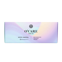 Набор OCARE, мусс-масок для лица Home Spa, 5x1 г