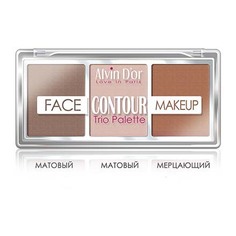 Палетка Alvin Dor, Face Contour Make Up, medium