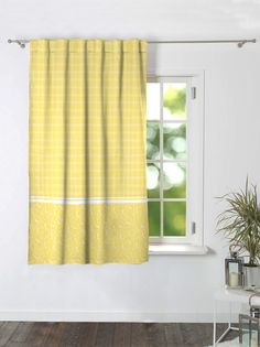 Штора для кухни 150х170 желтая sfer.tex 1751529