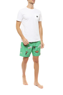 Шорты для плавания мужские RVCA S1BSRM-RVP0-30 зеленые 42-44