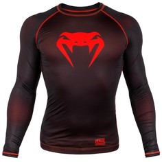 Рашгард Venum Contender 3.0 Black/Red L/S, XXL