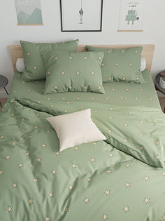 Пододеяльник Сказка "Creeper на зеленом" 2-сп 175х215 см