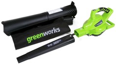 Электрическая воздуходувка Greenworks GBV2800 2402707