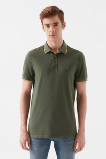 Футболка-поло мужская Mavi 65920 зеленая XL