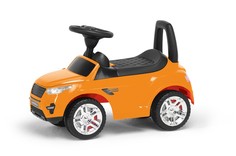 Детская машинка-каталка Colorplast Range Rover музыкальная оранжевая