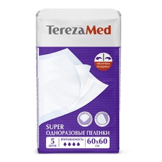 Тереза Мед Супер Пеленка одноразовая 60х60см №5 Олтекс
