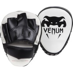 Лапы Venum Light Black/White (пара),
