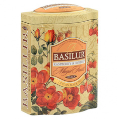 Чай черный Basilur "Волшебные фрукты | Малина и шиповник", листовой с добавками, 100 г