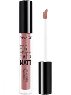 Губная помада Divage, жидкая, стойкая, матовая FMatt Liquid Lipstick Тон 02